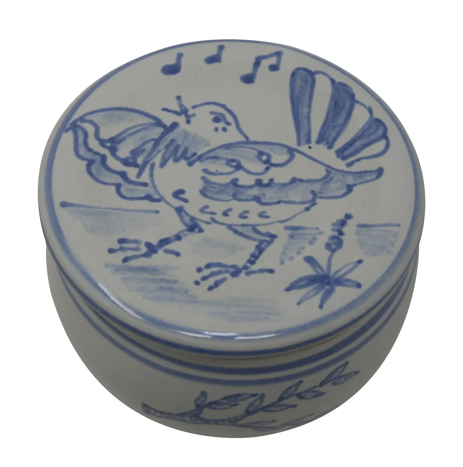 Butterdose Vogel