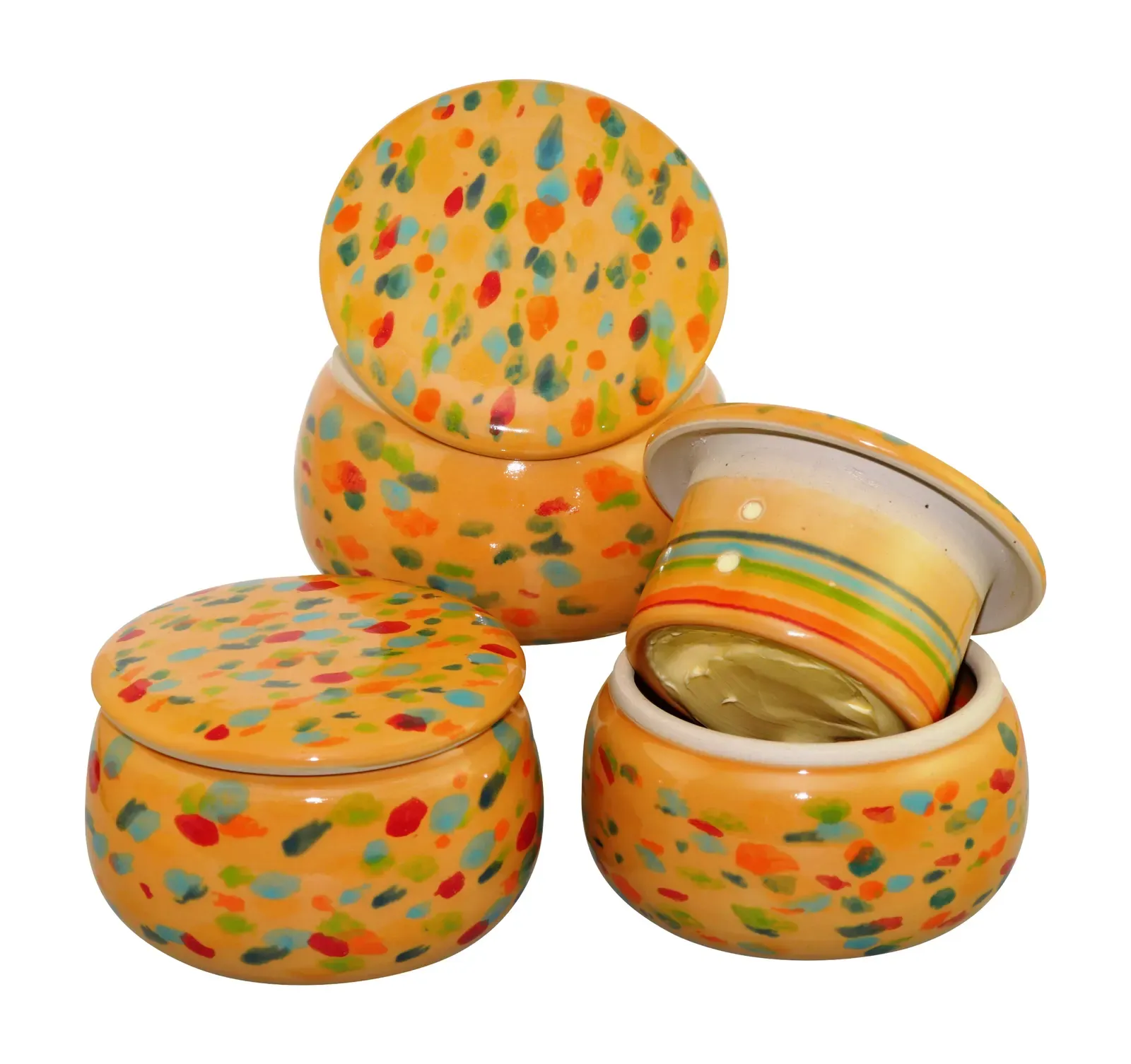 bunt-sun-getupft, bauch groß, 44,- €