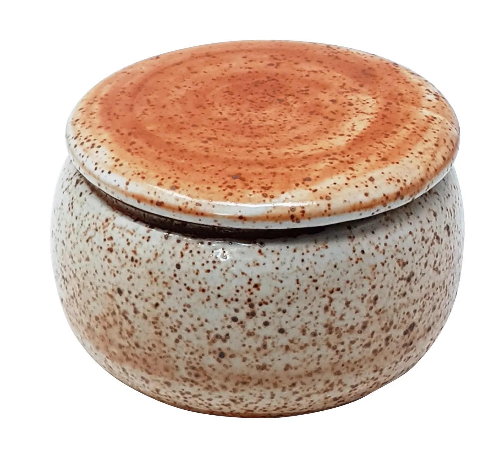 Butterdose Shino 73 Deckel Braun
